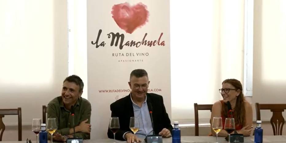 El gerente de La Ruta, Pere Campos y Clara Campos de La Cepa de Pelayo.